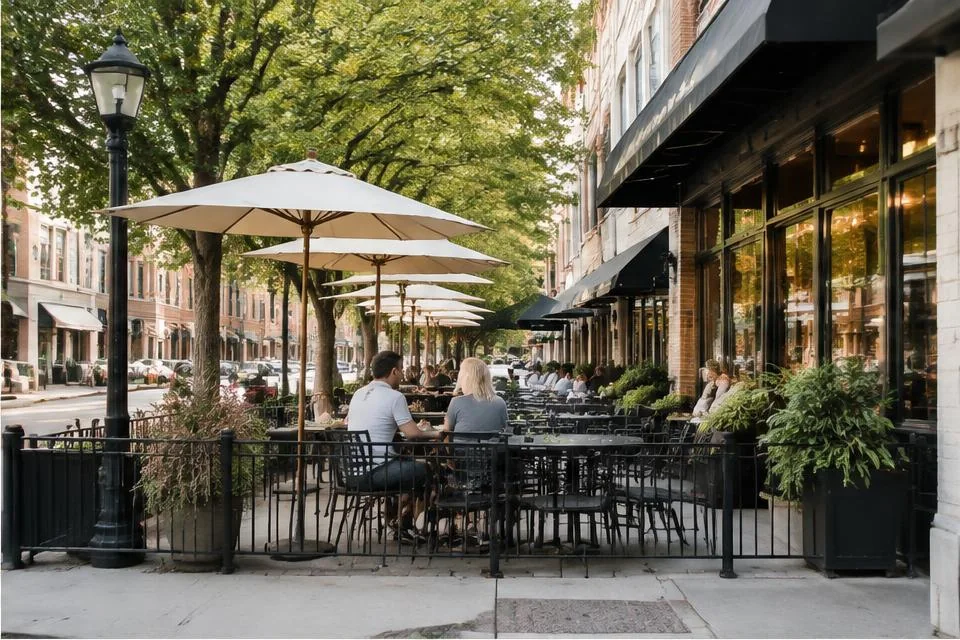 Photorealistic editorial interpretation illustrating Concord Real Estate in the Concord area
