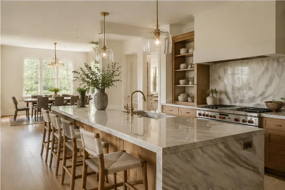 Photorealistic editorial interpretation illustrating Buying a Home in Concord in the Concord area