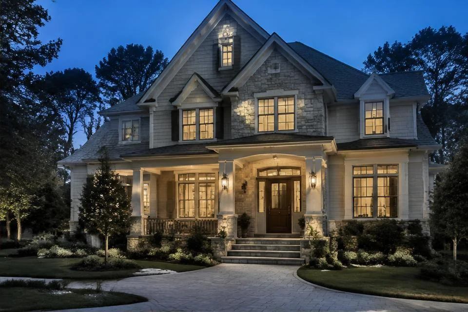 Photorealistic editorial interpretation illustrating Concord Real Estate in the Concord area