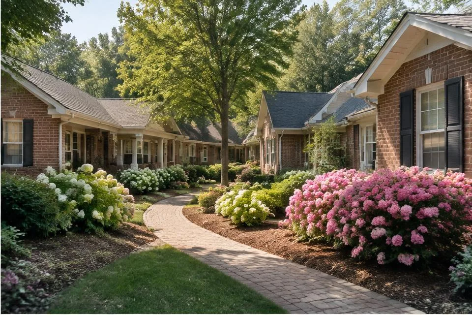 Photorealistic editorial interpretation illustrating Concord Real Estate in the Concord area