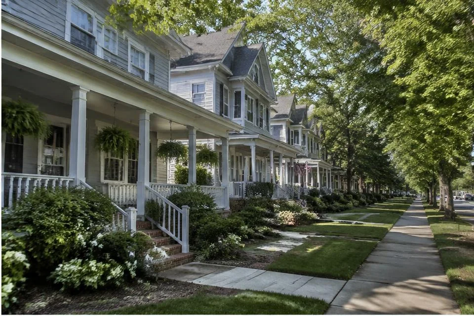 Photorealistic editorial interpretation illustrating Concord Real Estate in the Concord area