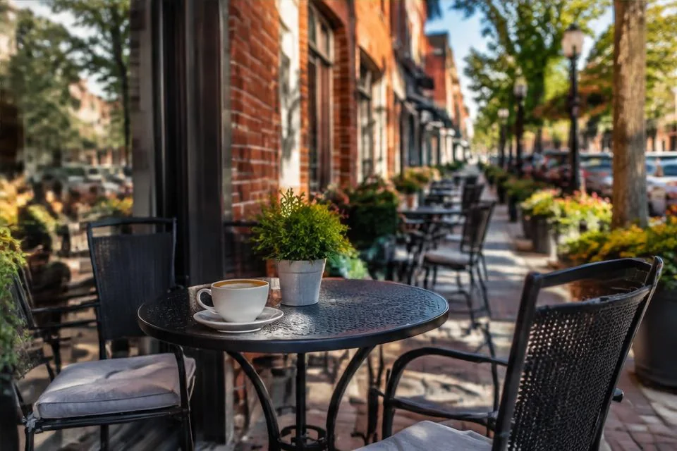 Photorealistic editorial interpretation illustrating Living in Concord in the Concord area