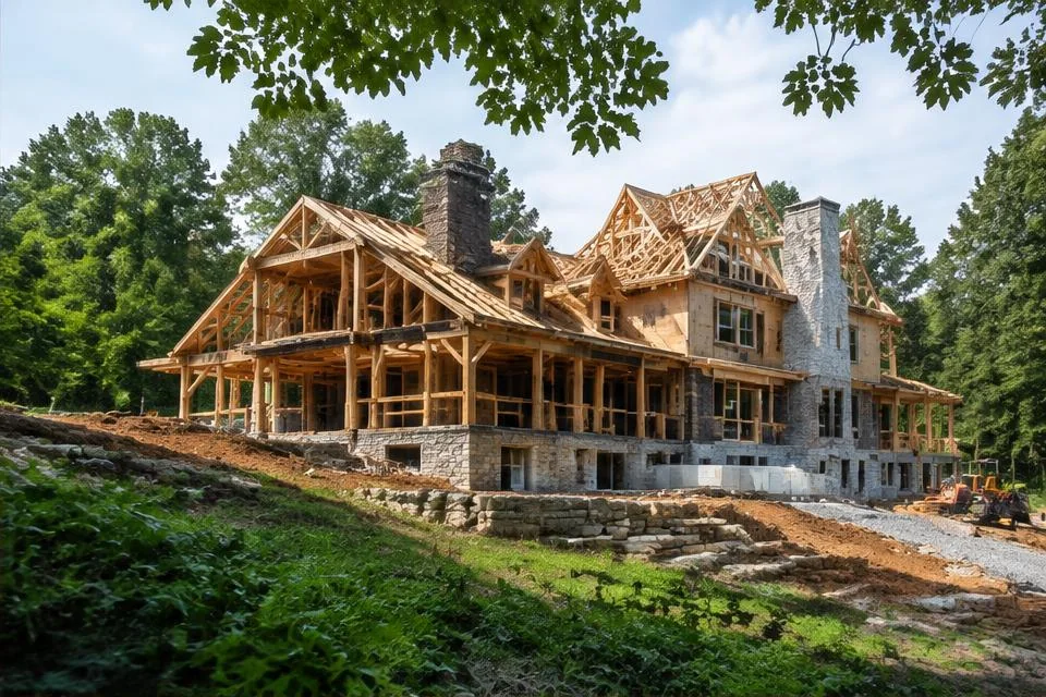 Photorealistic editorial interpretation illustrating Living in Concord in the Concord area