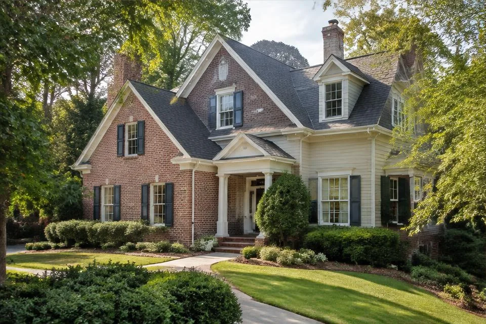 Photorealistic editorial interpretation illustrating Concord Real Estate in the Concord area