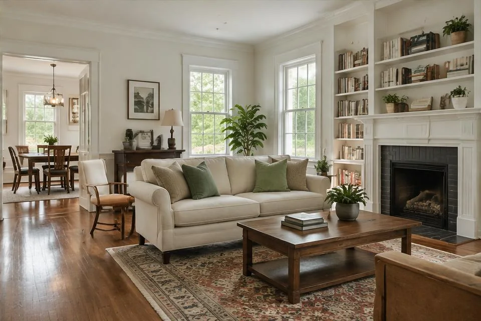Photorealistic editorial interpretation illustrating Concord Real Estate in the Concord area