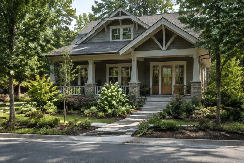 Photorealistic editorial image illustrating Concord Real Estate in the Concord area