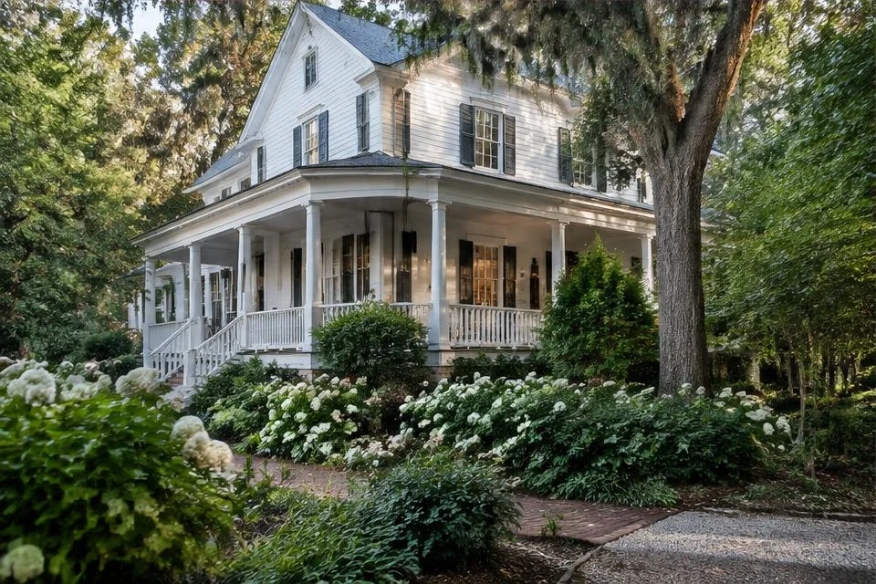 Photorealistic editorial interpretation illustrating Living in Concord in the Concord area